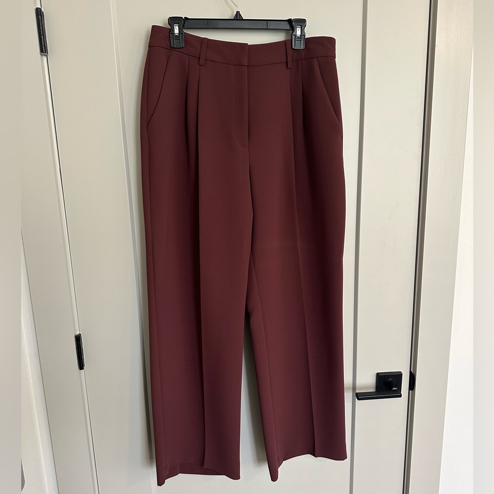Gianni Bini Rust Wide Leg Trousers